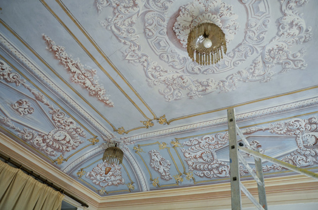 restauration plafond Grasse